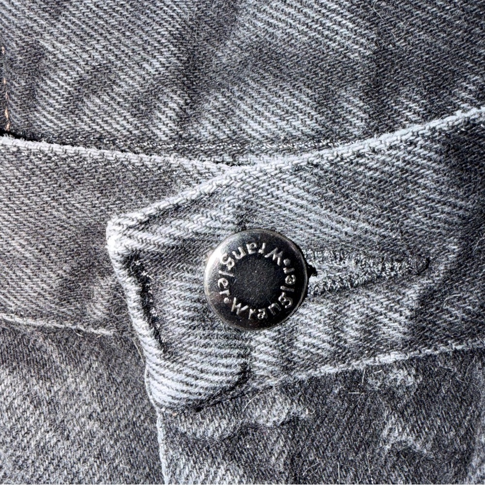 Wrangler Black Denim Highrise Jeans - Picture 5 of 8